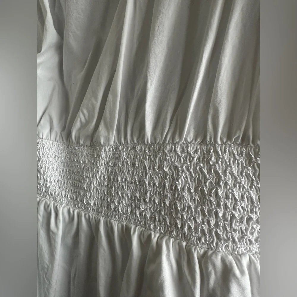 J. Crew Classic 100% Cotton White Mini Dress - Picture 8 of 10